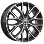 Легковой диск КиК Лилиом 6x16 4x100 ET40 67,1 Алмаз черный