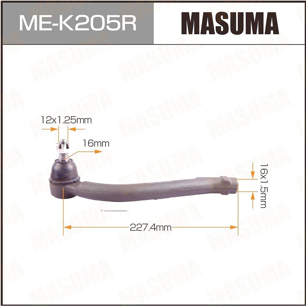 Masuma MEK205R рулевой Hyundai